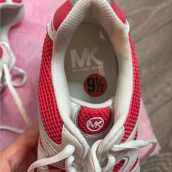 Brand new michael kors sneakerss mesh and leather trainer 9.5 No box ! - Picture 5 of 10